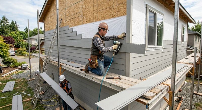 Cement Siding Installation in Blue Ridge, GA