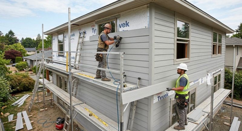 Cement Siding Installation in Union County, GA