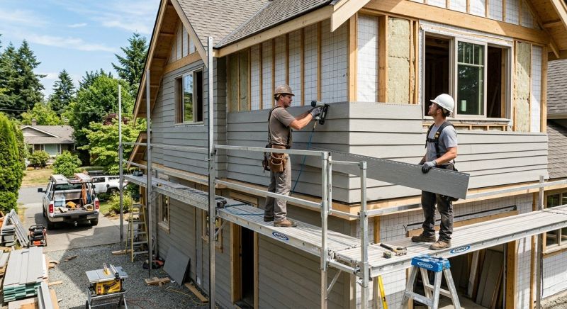 Cement Siding Replacement in Union County, GA