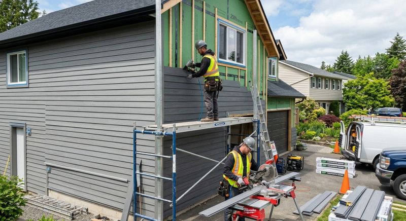 Composite Siding Installation in Blairsville, GA