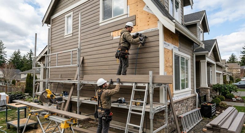 Composite Siding Installation in Ellijay, GA