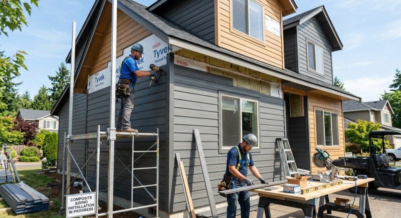 Composite Siding Installation in Murphy, NC
