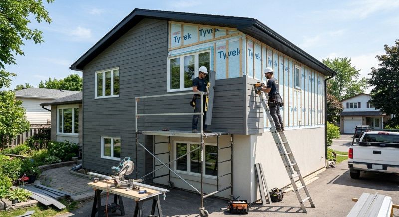 Facade Cladding Installation in Blue Ridge, GA