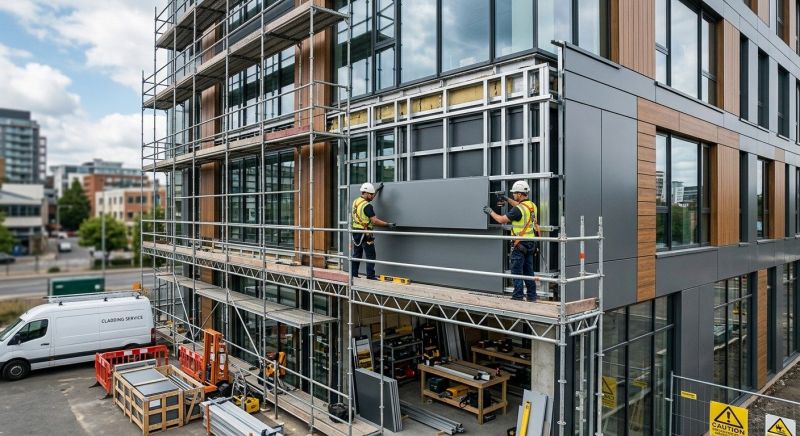 Facade Cladding Installation in Blue Ridge, GA