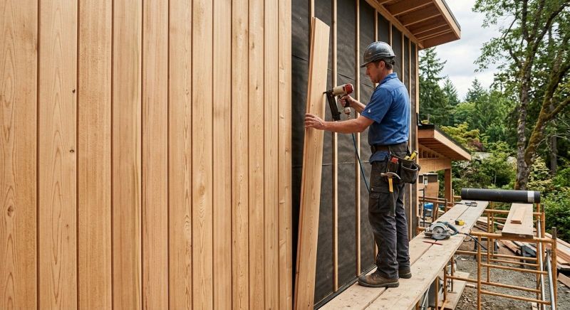 Faux Wood Siding Installation in Ellijay, GA