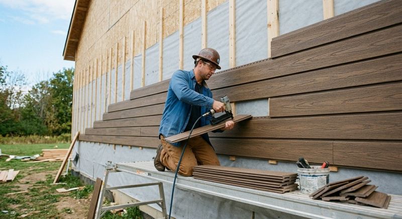 Faux Wood Siding Installation in Murphy, NC