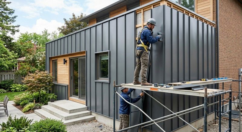 Metal Paneling Installation in Blue Ridge, GA
