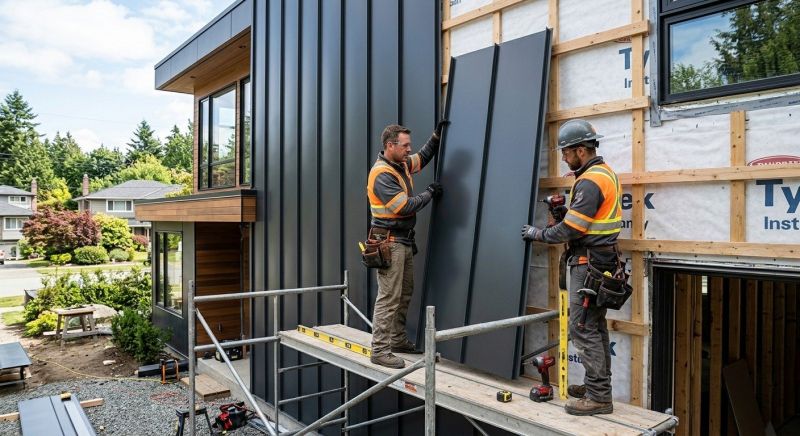 Metal Siding Installation in Union County, GA