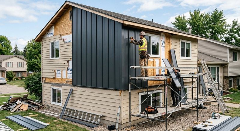Metal Siding Replacement in Blue Ridge, GA