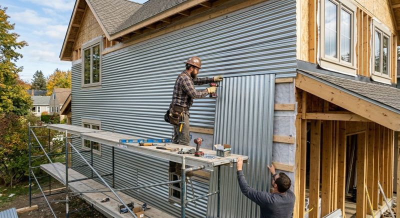 Tin Siding Installation in Blue Ridge, GA