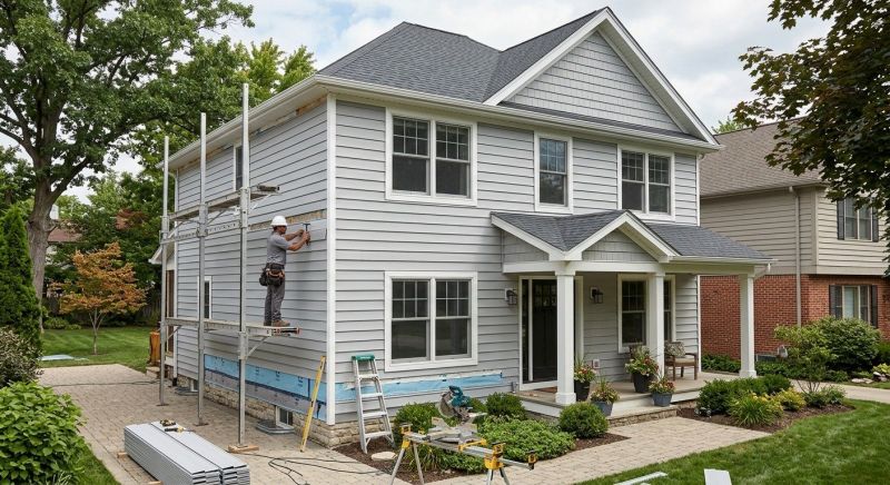 Vertical Siding Replacement in Blue Ridge, GA
